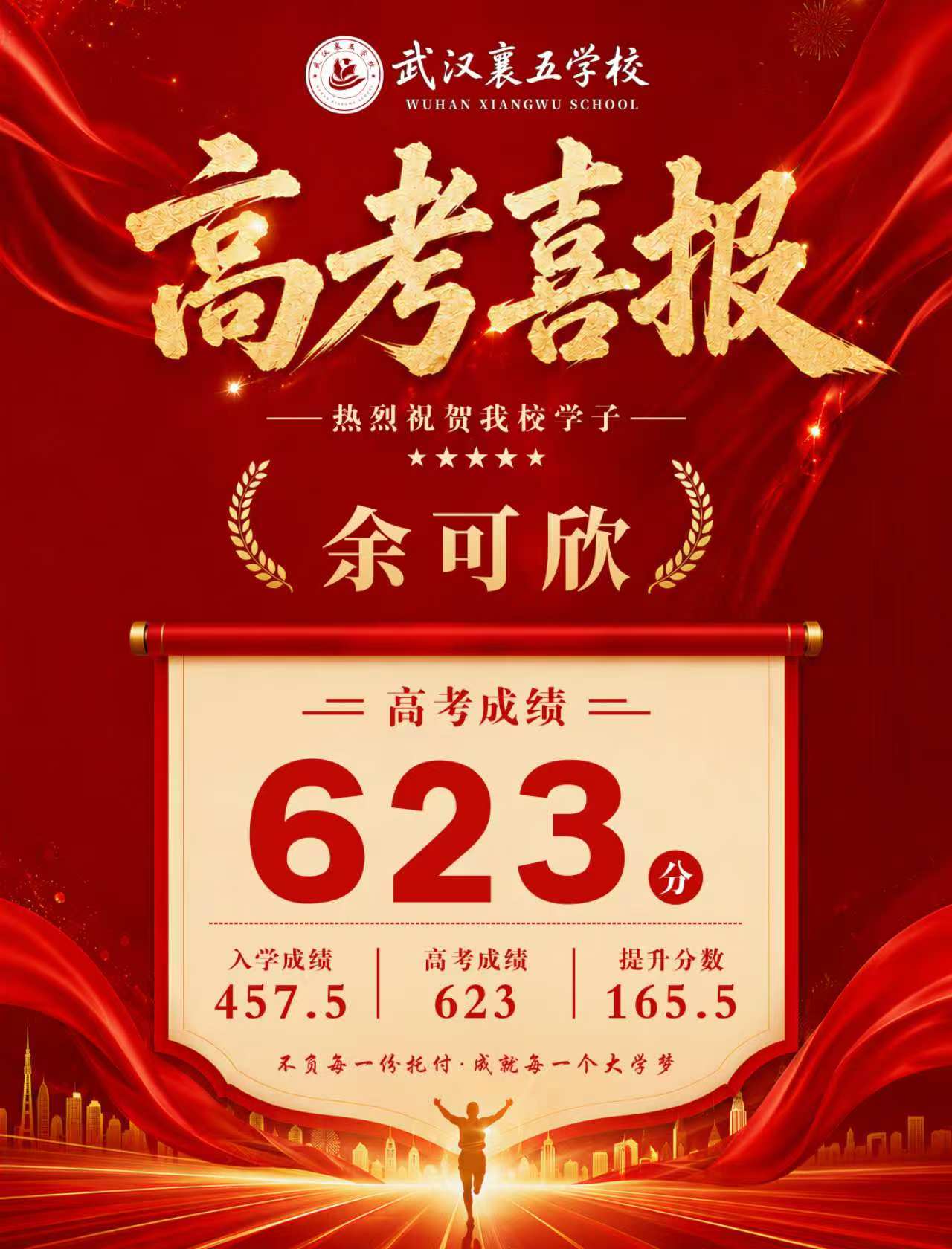 余可欣 623分